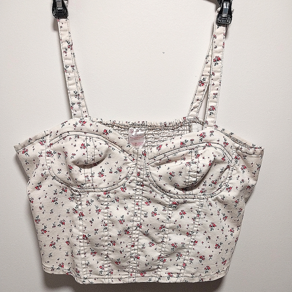 Floral Cream Women's Top